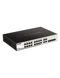 D-Link DGS-1210-20 Gestito L2 Gigabit Ethernet (10/100/1000) 1U Nero 2