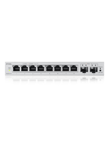 Zyxel GS1200-10v3 Gestito L2 Gigabit Ethernet (10/100/1000) Desktop Grigio