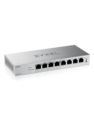 Zyxel GS1200-8HPV3 Gestito L2 Gigabit Ethernet (10/100/1000) Supporto Power over Ethernet (PoE) Desktop Grigio