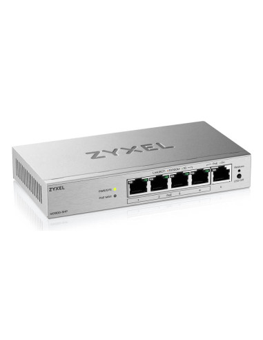 Zyxel GS1200-5HPV3 Gestito L2 Gigabit Ethernet (10/100/1000) Supporto Power over Ethernet (PoE) Desktop Grigio