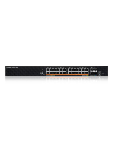 Zyxel XMG2230-28HP Gestito L2/L3 2.5G Ethernet (100/1000/2500) Supporto Power over Ethernet (PoE) 1U Nero