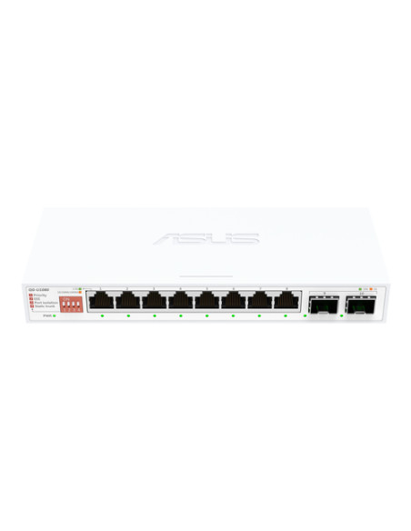 ASUS QG-U1080 Non gestito 2.5G Ethernet (100/1000/2500) Bianco
