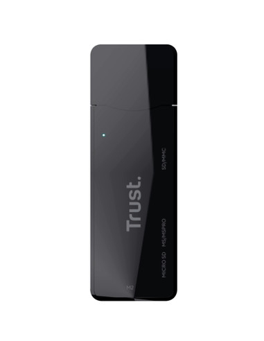 Trust NANGA lettore di schede USB 3.2 Gen 1 (3.1 Gen 1) Type-A Nero