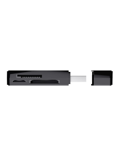 Trust NANGA lettore di schede USB 3.2 Gen 1 (3.1 Gen 1) Type-A Nero