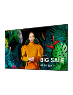 Samsung QH75C Pannello piatto per segnaletica digitale 190,5 cm (75") LCD Wi-Fi 700 cd/m² 4K Ultra HD Nero Tizen 24/7 2