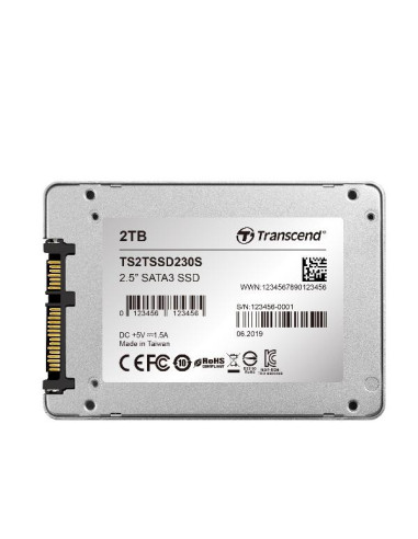 2TB 2.5  SSD230S SATA3 3D TLC A