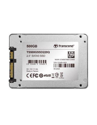500GB 2.5  SATA3 SSD QLC