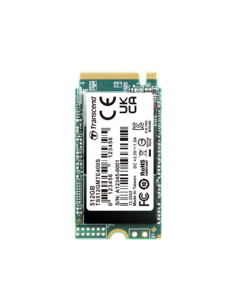 512GB M2 2242 PCIEGEN3X4 NVME 3DTLC