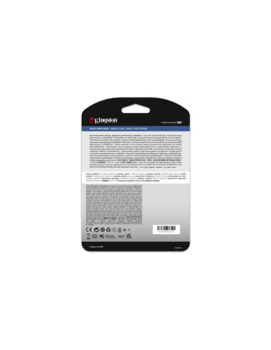 Kingston Technology Drive SSD SATA di classe enterprise DC600M (impiego misto) 2,5" 480G
