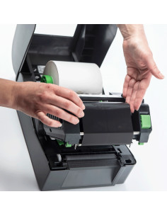 Brother TD-4420TN stampante per etichette (CD) Termica diretta/Trasferimento termico 203 x 203 DPI 152 mm/s Cablato Collegamento 2