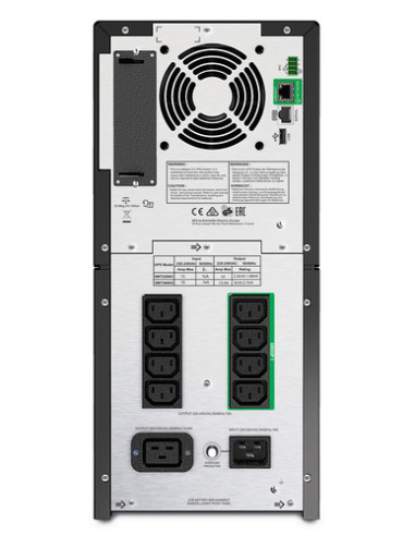 APC Smart-UPS 2200VA gruppo di continuità (UPS) A linea interattiva 2,2 kVA 1980 W 9 presa(e) AC