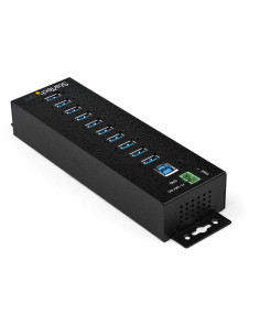 StarTech.com Hub USB 3.0 industriale a 10 porte con adattatore di alimentazione - Protezione contro le sovratensioni - Hub di tr 2