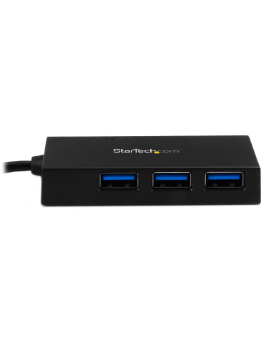 StarTech.com Hub USB-C a 4 Porte - Hub USB Type-C con 4 Porte USB-A (USB 3.0/3.1 Gen 1 SuperSpeed 5Gbps) - Adattatore Portatile 