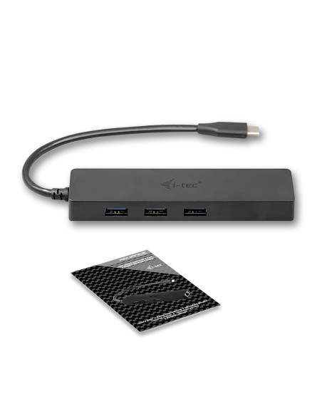 i-tec Advance C31GL3SLIM pannello drive bay Nero