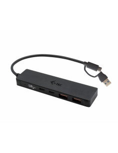 i-tec Metal USB-A/USB-C HUB 2x USB 3.0 + 2x USB-C (10 Gbps) 2