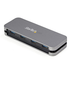 StarTech.com HB30AM4AB hub di interfaccia USB 3.2 Gen 1 (3.1 Gen 1) Type-A 5000 Mbit/s Nero, Grigio 2