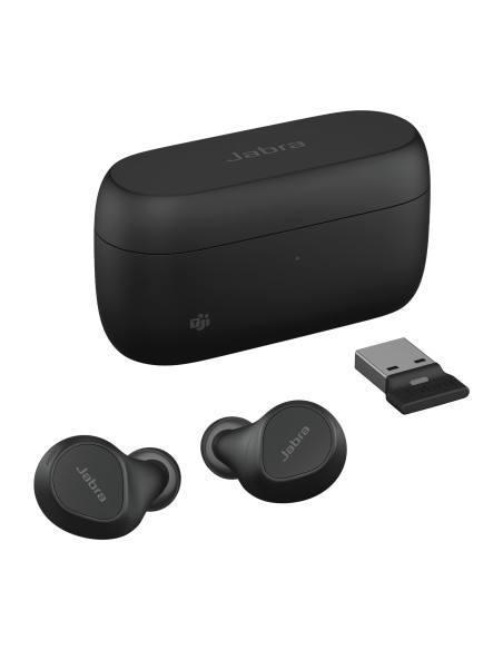 Jabra Evolve2 Buds Auricolare True Wireless Stereo (TWS) In-ear Musica e Chiamate Bluetooth Nero