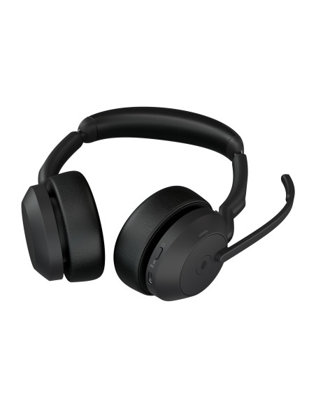 Jabra Evolve2 55 Auricolare Con cavo e senza cavo A Padiglione Ufficio Bluetooth Base di ricarica Nero