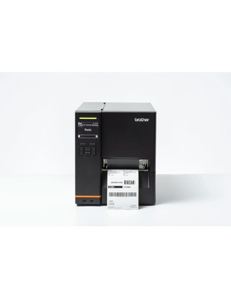 Brother TJ-4420TN stampante per etichette (CD) Linea termica 203 x 203 DPI Cablato Collegamento ethernet LAN