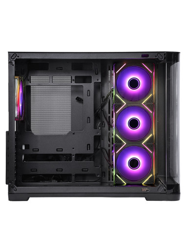 itek DARK CAVE CURVED Tower Nero