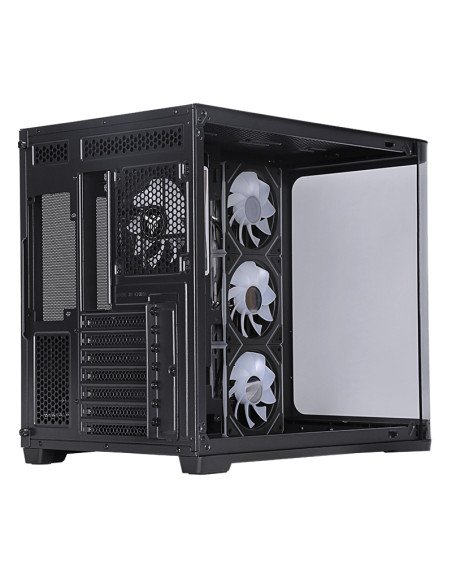 itek DARK CAVE CURVED Tower Nero