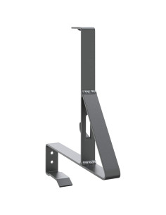Supporto per guardia della neve Antracite 29,5 x 3 x 34,5 cm 2