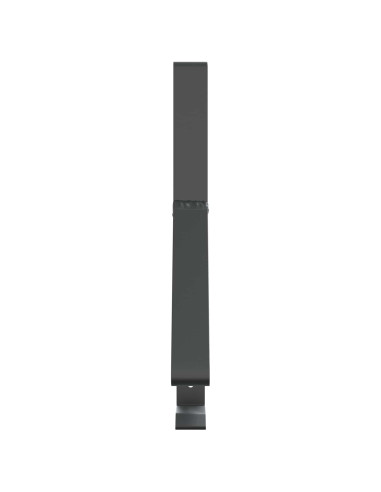 Supporto per guardia della neve Antracite 29,5 x 3 x 34,5 cm