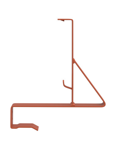 Supporto per guardia della neve Rosso 29,5 x 3 x 34,5 cm