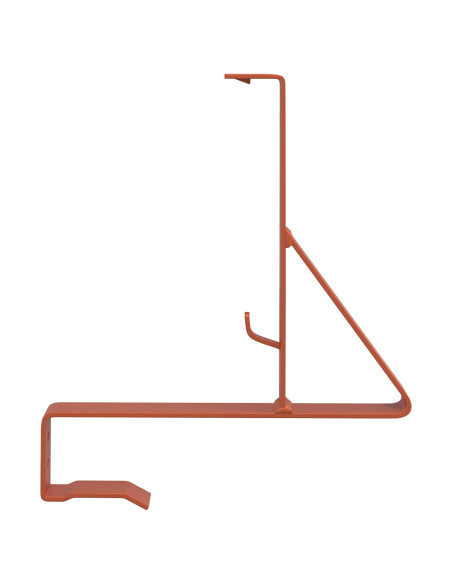 Supporto per guardia della neve Rosso 29,5 x 3 x 34,5 cm