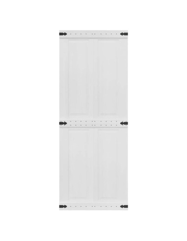 Porta Corona Bianco 80 x 210 cm Legno multistrato