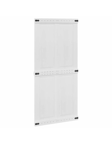 Porta Corona Bianco 100 x 210 cm Legno multistrato