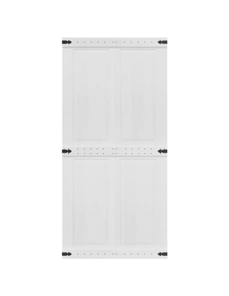 Porta Corona Bianco 100 x 210 cm Legno multistrato
