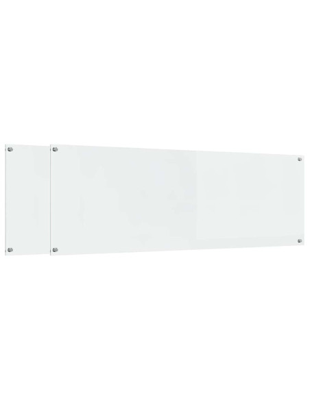 Rivestimento da Cucina 2 pcs Trasparente 120 x 40 cm