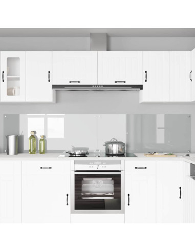 Schienale da cucina 2 pcs Trasparente 120 x 50 cm