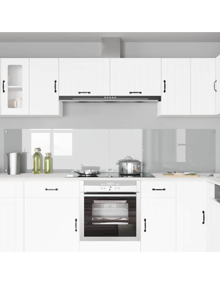 Schienale da cucina 2 pcs Trasparente 120 x 50 cm