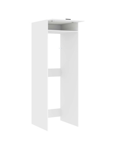 Mobiletto per lavatrice con porta Bianco 67,5 x 68 x 200 cm