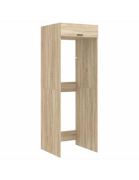 Mobiletto per lavatrice con porta Sonoma 67,5 x 68 x 200 cm