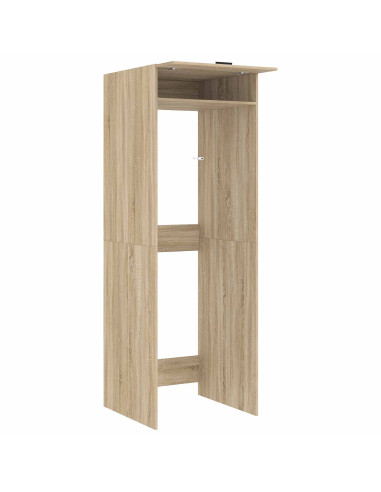 Mobiletto per lavatrice con porta Sonoma 67,5 x 68 x 200 cm
