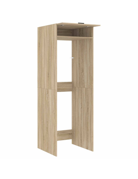 Mobiletto per lavatrice con porta Sonoma 67,5 x 68 x 200 cm