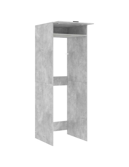 Mobiletto per lavatrice Calcestruzzo 67,5 x 68 x 200 cm