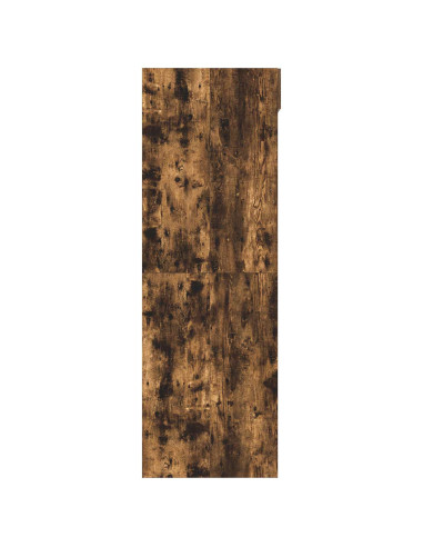 Mobiletto per lavatrice Rovere fumé 67,5 x 68 x 200 cm