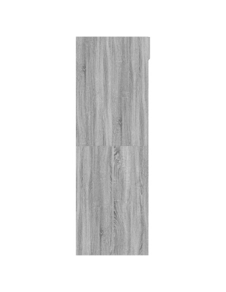 Mobiletto per lavatrice Grigio Sonoma 67,5 x 68 x 200 cm
