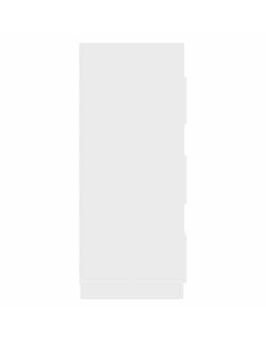 Mobile da lavanderia con archiviazione Bianco Legno multistrato