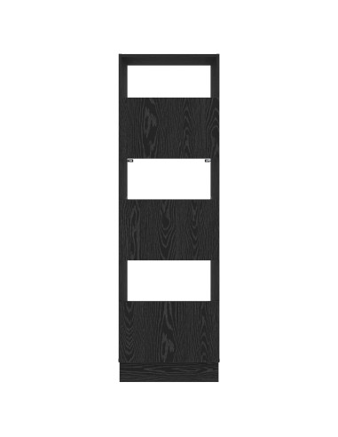 Mobile da lavanderia con porta Rovere Nero 50 x 68 x 162 cm