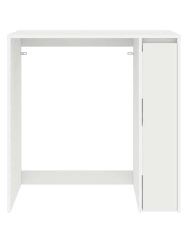 Mobiletto per lavatrice con porta Bianco 87 x 60 x 89 cm