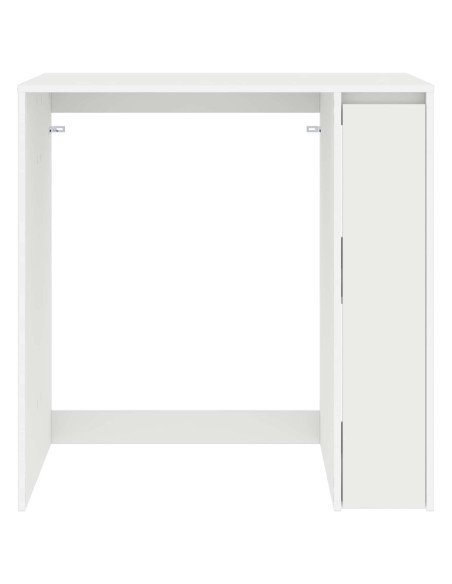 Mobiletto per lavatrice con porta Bianco 87 x 60 x 89 cm