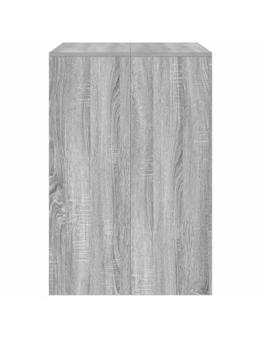 Mobiletto per lavatrice con porta Grigio Sonoma 87 x 60 x 89 cm