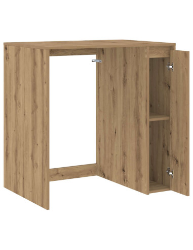 Mobiletto per lavatrice Rovere artigianale 87 x 60 x 89 cm