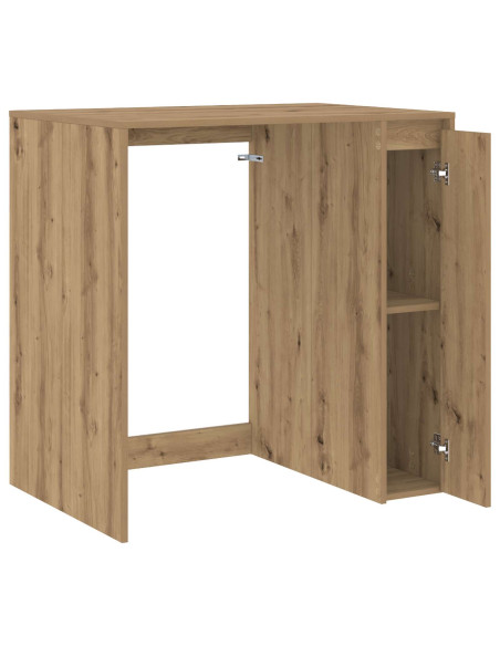 Mobiletto per lavatrice Rovere artigianale 87 x 60 x 89 cm