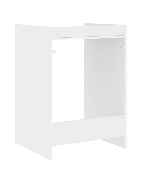 Mobiletto per lavatrice Bianco 67,5 x 62 x 97 cm